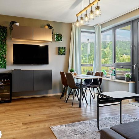 Vyhledy Bez Hranic By Mountain Ways Lägenhet Loučná pod Klínovcem Exteriör bild